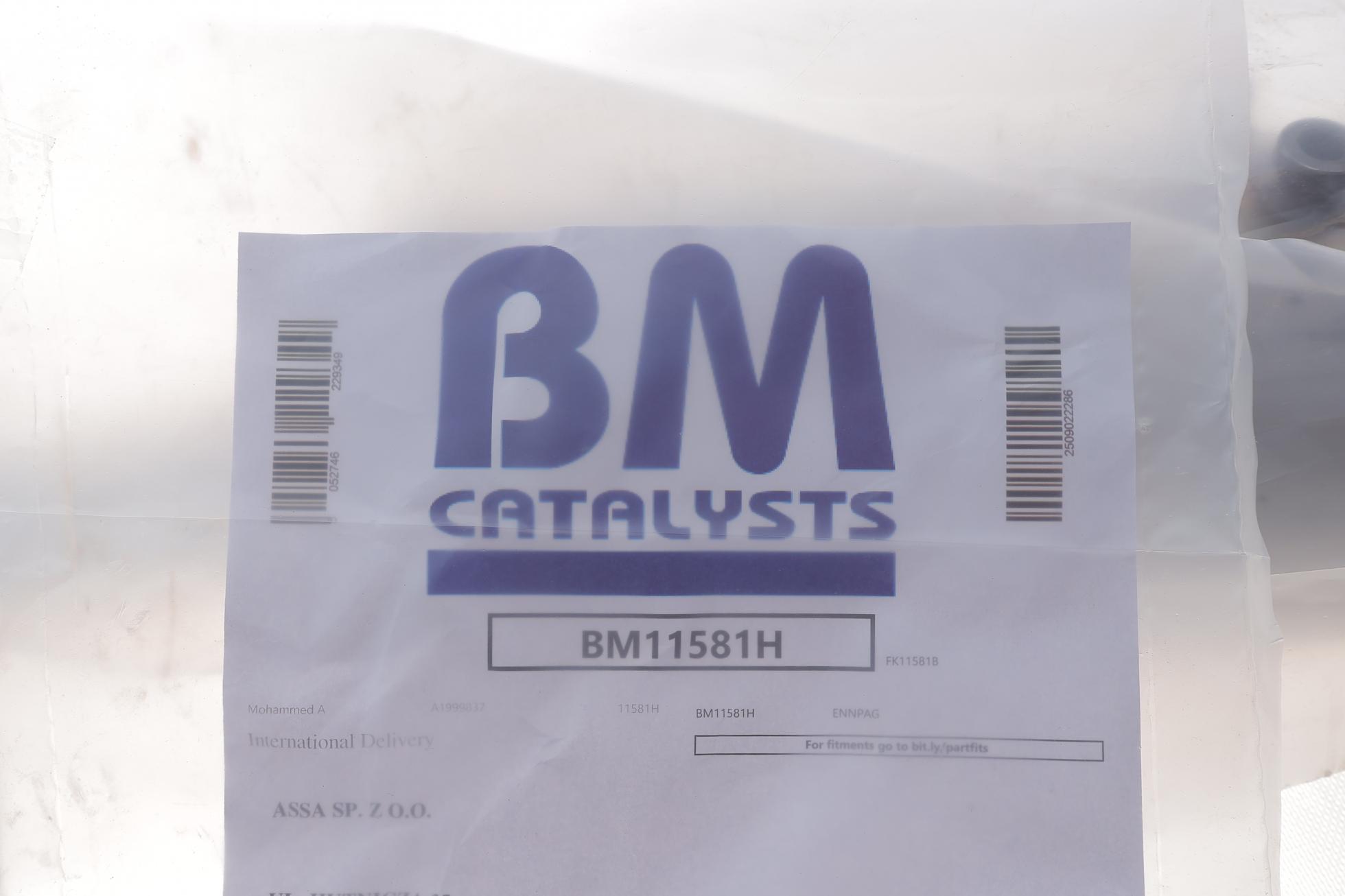 BM11581H BM CATALYSTS